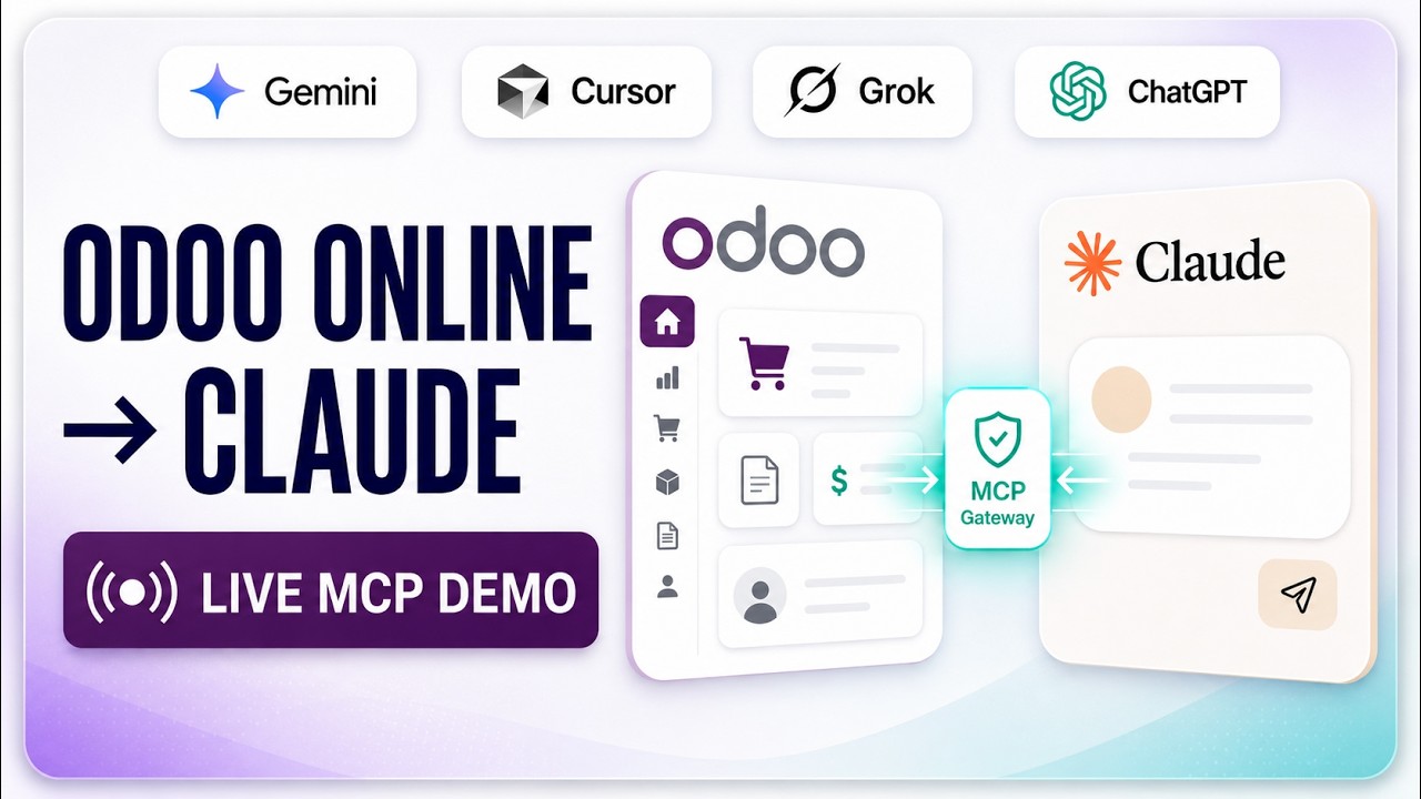 How to Connect Odoo Online to Claude AI (Bypass Odoo Online Limits) — video thumbnail