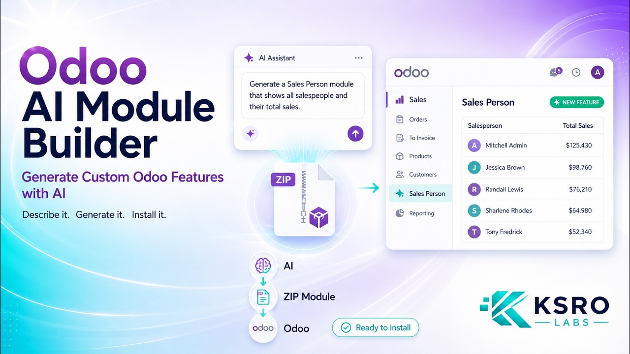 Generate Installable Odoo Modules with Claude over MCP — video thumbnail